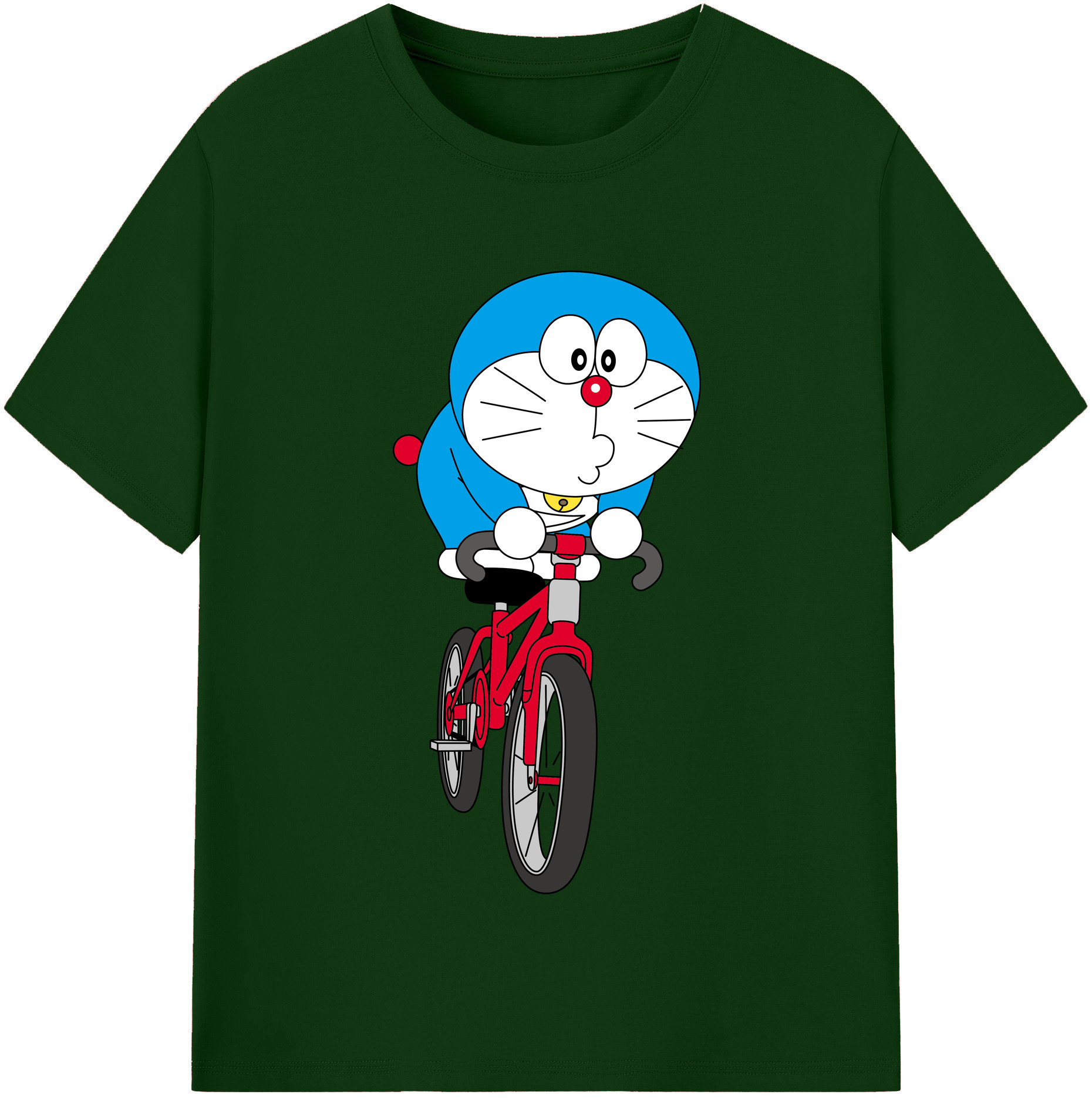 （画像用） ドラえもん Doraemon 綿100％半袖Tシャツ（フロントプリント）